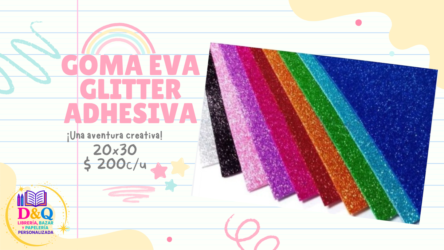 GOMA EVA GLITTER