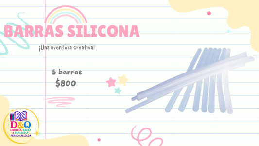 BARRAS SILICONAS PACK 5