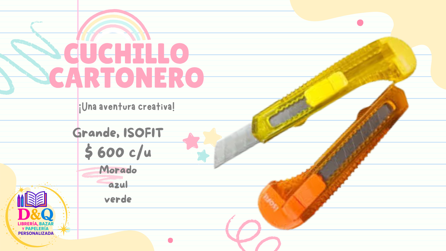 CUCHILLO CARTONERO
