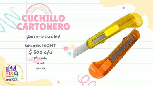 CUCHILLO CARTONERO