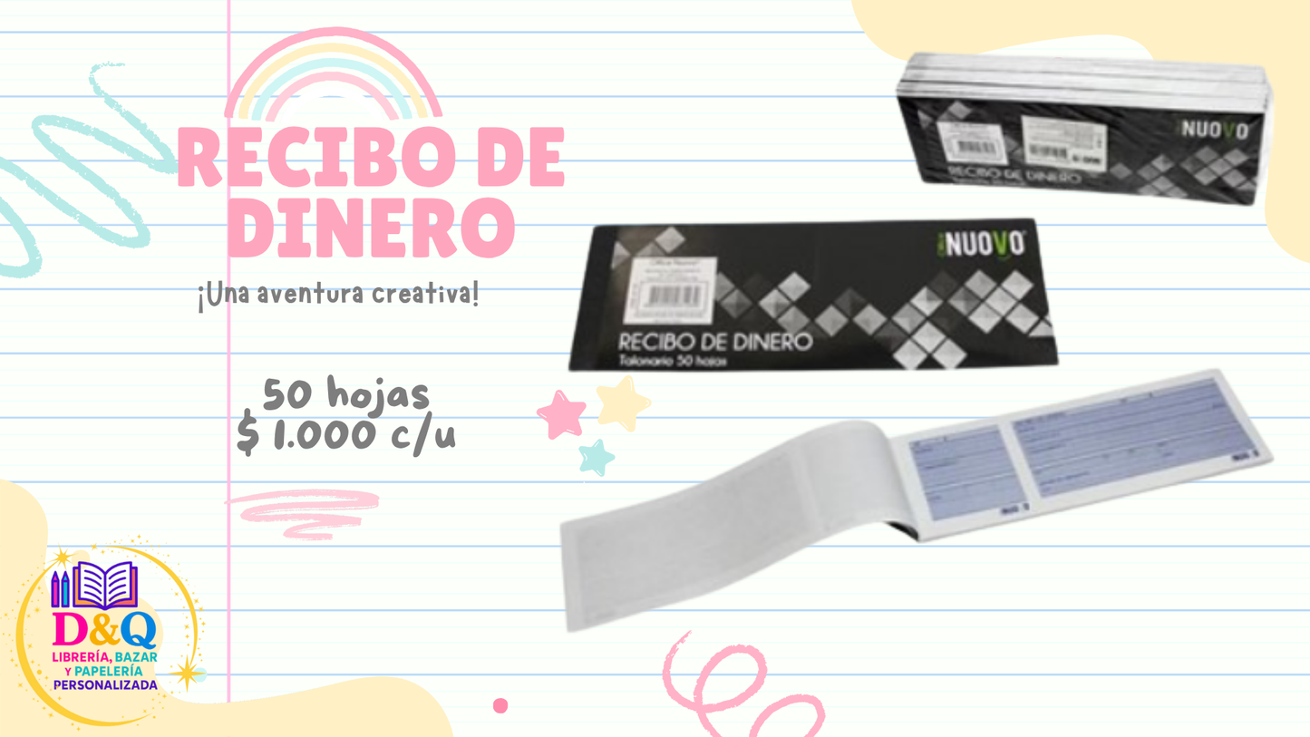 TALONARIO RECIBO
