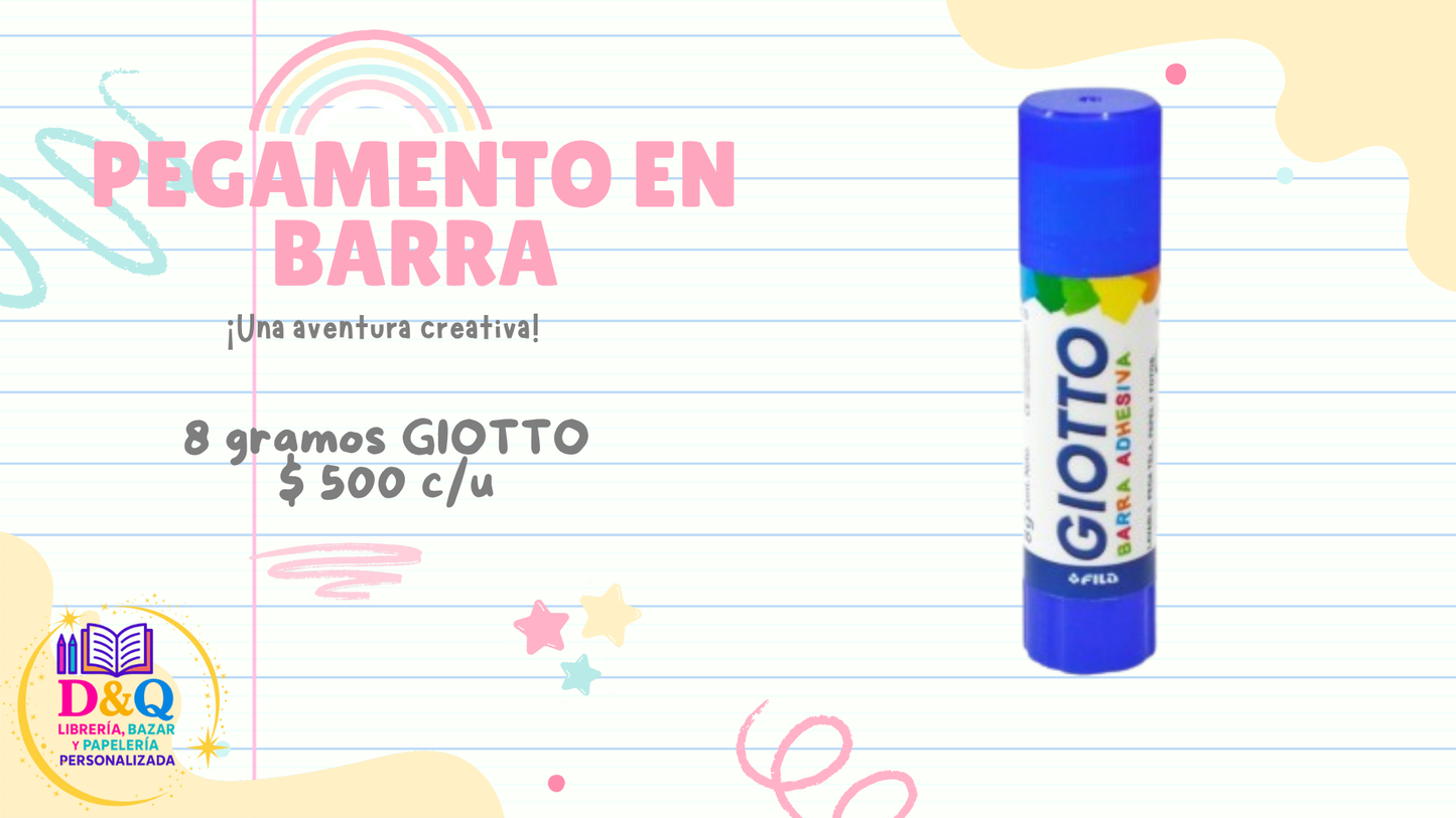 PEGAMENTO EN BARRA 8GR