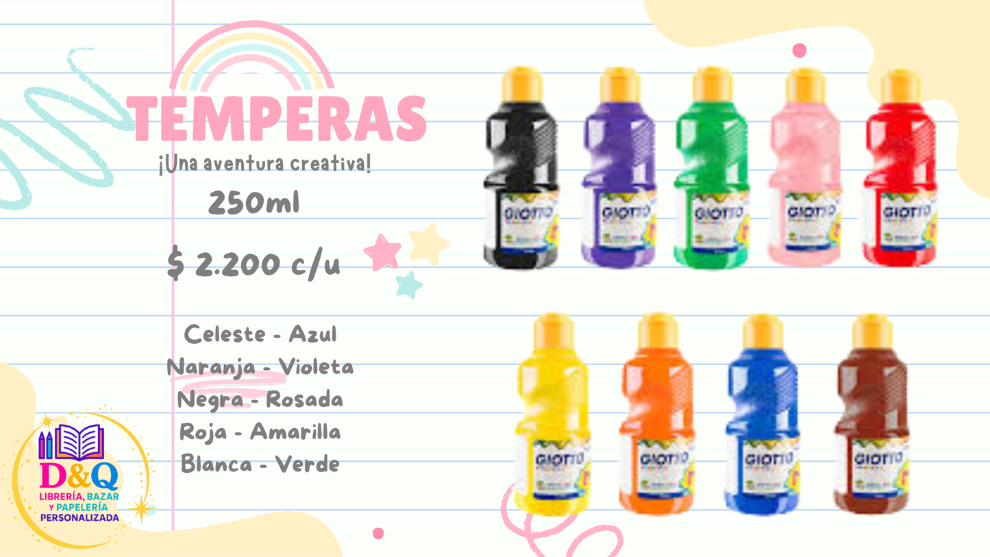 TEMPERA 250 ML