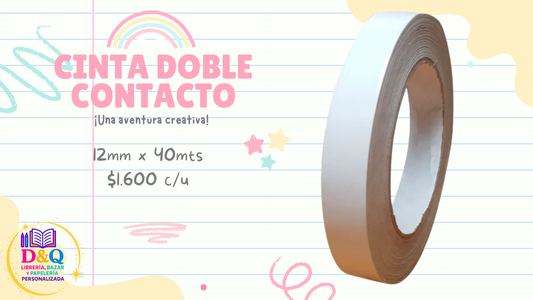 CINTA DOBLE CONTACTO