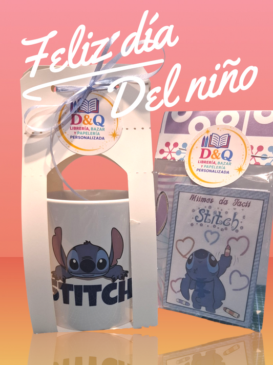 Tazón STITCH "día del niño"